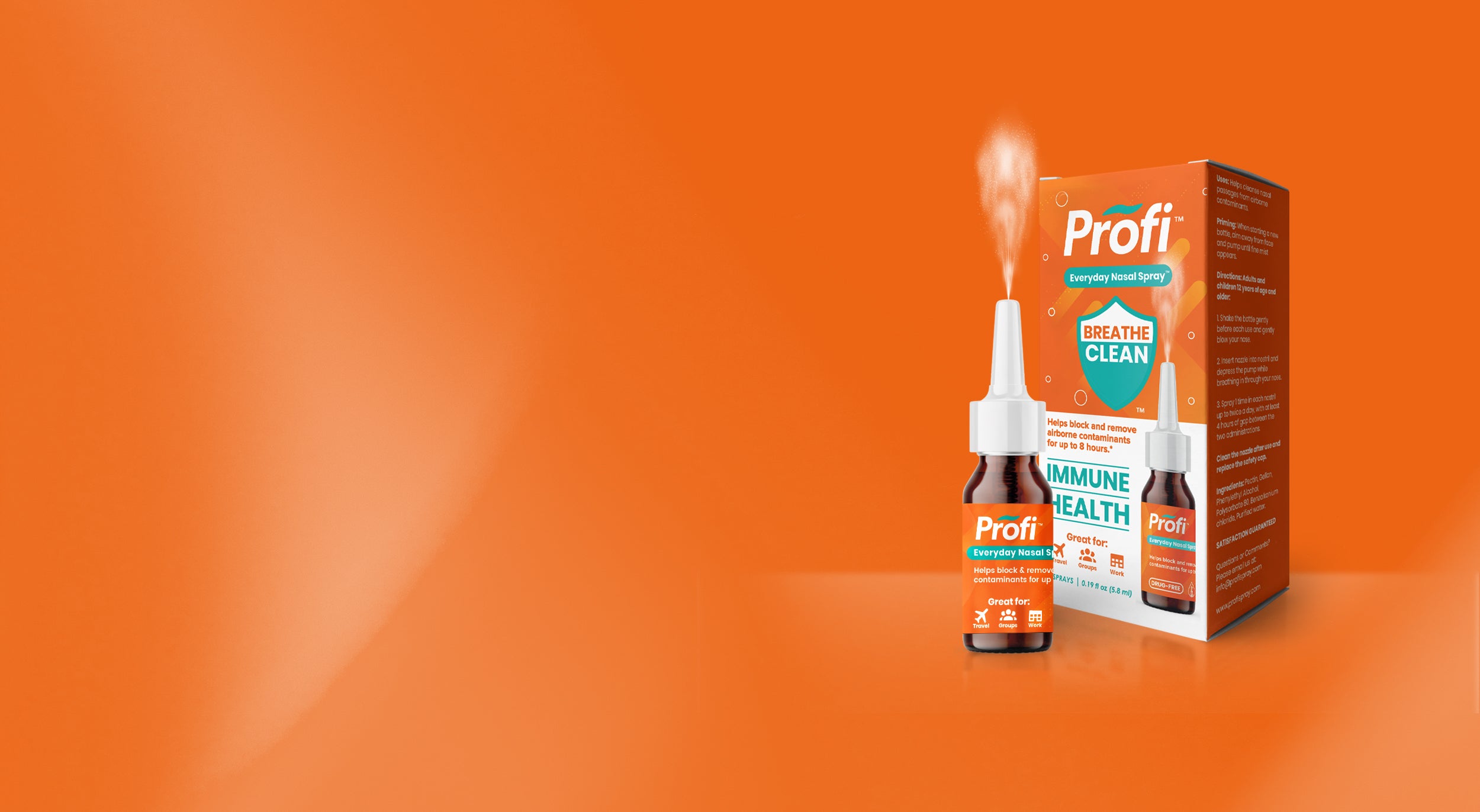 Profi - Breathe Clean Nasal Spray – Profi Nasal Spray